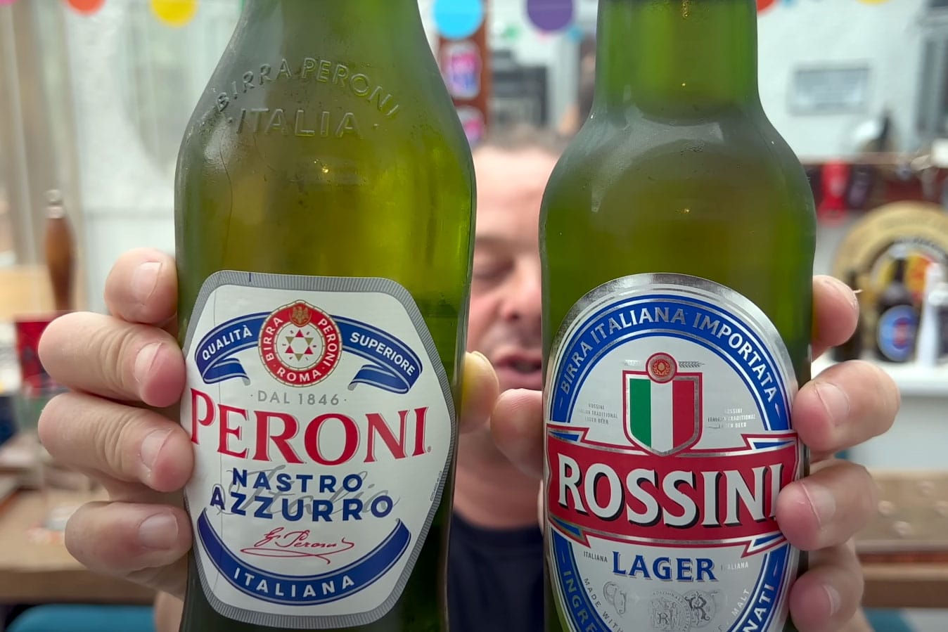 Peroni Nastro Azzurro Lager Vs Aldi Rossini Lager